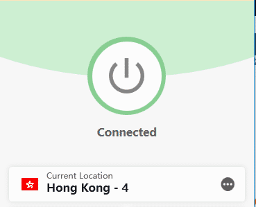 切换连接节点为香港节点