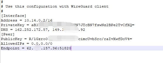 需要修改配置文件的私鑰，把域名替換為ip