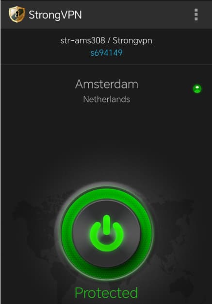 Netherlands-Amsterdan-str-ams308 节点连接成功