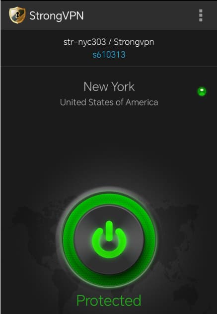 android下成功连上美国节点