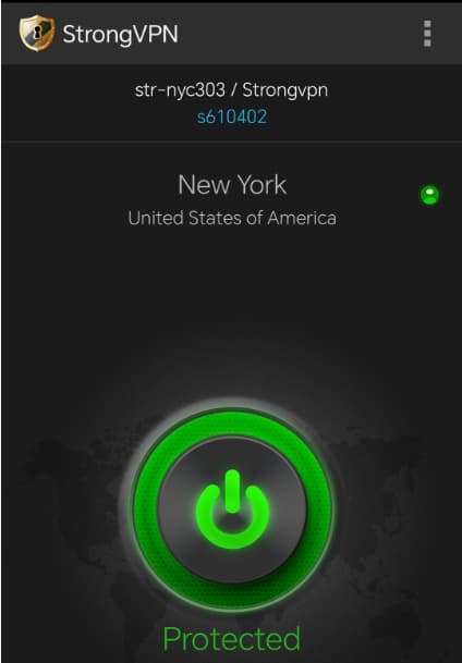 android下成功连上美国纽约节点