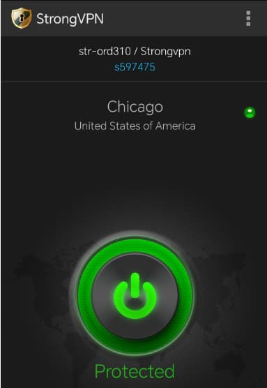 android下连接United States of America-Chicago-str-ord310 节点
